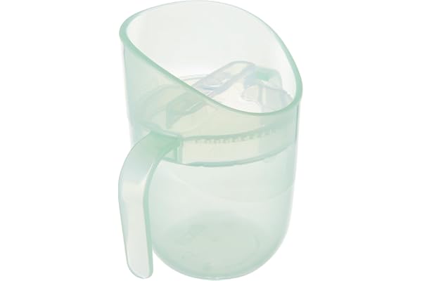 Difrax LOVI Genius Tasse d’Apprentissage Bébé – 150 ml – Débit Lent – Pour Apprendre à Boire – Utilisable dès 6 Mois – Vert