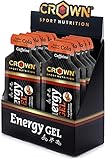 Gel energético con Carbohidratos, Cafeína, BCAAs, Electrolitos, Taurina y Arginina