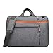 Produktbild UtoteBag Umwandelbar Laptoptasche Laptop Schultertasche Umhängetasche Nylon Messenger Bag Businesstasche Dienstreise Aktentasche für 17,3 Zoll Laptop Notebook (Grau)