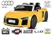 Produktbild Nitro Motors Kinder Elektro Auto Audi R8 2x35W 2x6V Elektroauto Kinderfahrzeug Ferngesteuert Elektro (Gelb)