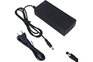 XUNNIU Chargeur Trotinette Electrique 42V 2A, Chargeur Vélo Electrique, Lithium Chargeur de Batterie 36v Adaptateur Secteur Alimentation
