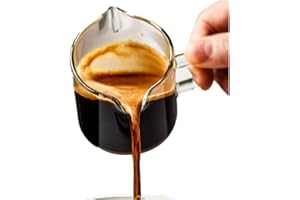 Nicetruc 4 oz de Cristal Creamer, Jarra de Leche, vertedor, Lanzador Jarro, Cerámica Regalo de Bienvenida para los Amantes del té de café