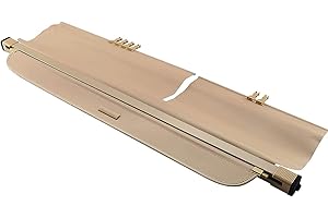 LCTLYQ für Lexus RX Rx350 Rx450H 2010-2015 Auto Laderaumabdeckung Kofferraum Ablagen Einziehbare Cargo Abdeckung Kofferraumabdeckung Paket Cover Schutz Aufbewahrung Ausziehbar Rollo Innere ZubehöR