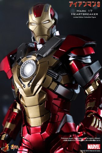 Hot Toys 1:6 Scale Iron Man Mark 17 Heartbreaker Figure