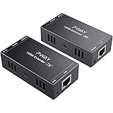 PW-HT202P HDMI Extender Non Compresso Su Singola Trasmissione 165FT/50m Cat6 Full HD 1080P Sostegno Al Controllo 3D EDID un A
