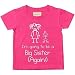 I'm Going To Be A Big Sister Again Pink Tshirt Baby Toddler Kids Available in Sizes 0-6 Months to 14-15 Years New Baby Sister Gift