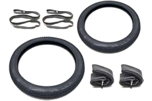 STREETPARTS 24 Reifen Set 2 1/4 x 16 2.25-16 (20x2,25) passend für Piaggio Ciao, Hercules, Simson Anhänger