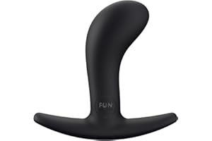 Fun Factory BOOTIE S - plug anal juguete anal talla S negro de silicona medica
