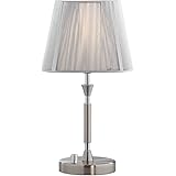 Ideal Lux Paris TL1 Lampada, Small, Argento