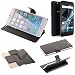 Produktbild Archos Sense 55DC Flipcover Schutz Hülle, schwarz | bookstyle wallet case slim cover Tasche - K-S-Trade (TM)