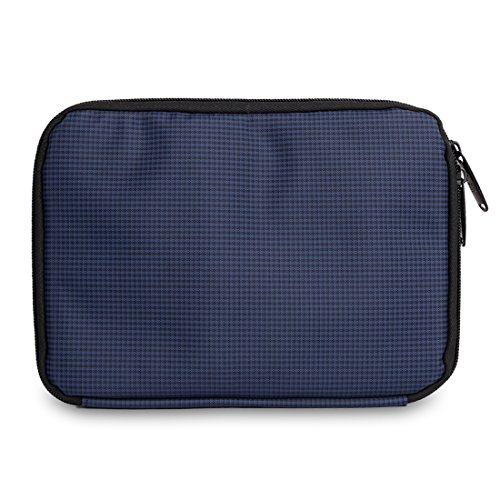 Damai Tragbare Reisetasche für Electronisches Zubehöre Tasche Case Tragetasche Wasserdicht für USB Drive Shuttel, Festplatte, Kabel und sonstiges Zubehör (Dunkelblau) - 3