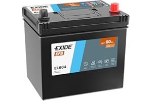 Exide 005 EFB Car Battery 60Ah EL604