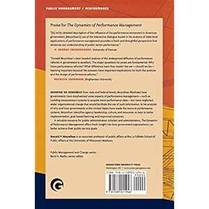 The Dynamics of Performance Management: Constructing Information and Reform