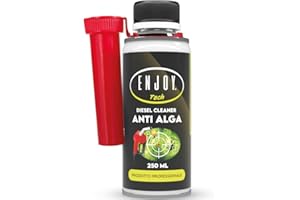 ENJOY TECH Protettore Diesel Antialga 250 ml | Additivo per Gasolio e Biodiesel | Previene Alghe, Muffe e Batteri nei Serbatoi | Azione Curativa e Preventiva | Made in Italy