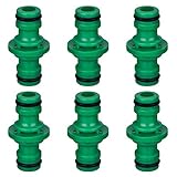 Compatibilidad: conectores de manguera macho dobles, conexión compatible para tubos de manguera de 1/ 2 pulgada de diámetro; Conector rápido de 1/2 pulgadas de los extremos de la manguera hembra a la hembra