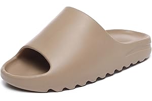 Puimentiua Ciabatte Diapositive Ultra-morbide Pantofole Doccia Leggere Suola Spessa Asciugatura Rapida Uomo Donna Scarpe Casa Antiscivolo