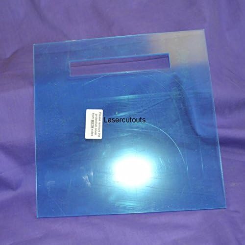 Clear Acrylic Replacement Box Frame Front to suit IKEA Ribba 9x9 23x23cm Frames - large rectangle slot