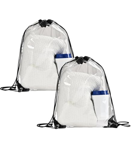 Transparenter Rucksack Mit Kordelzug - Wasserdicht & Vielseitig