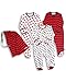 The Essential One - Unisex Pack of 3 Baby Sleepsuits / Babygrows ESS36