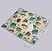niceEshop(TM) Baby Infant Waterproof Zipper Wet and Dry Diaper Bag for Baby Carriage (Bird's House Print)