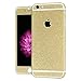 Heartly Sparking Bling Glitter Crystal Diamond Protective Film Whole Body Phone Skin Sticker For Apple iPhone 6 / 6S 4.7 Inch - Champagne Gold RS.529.00