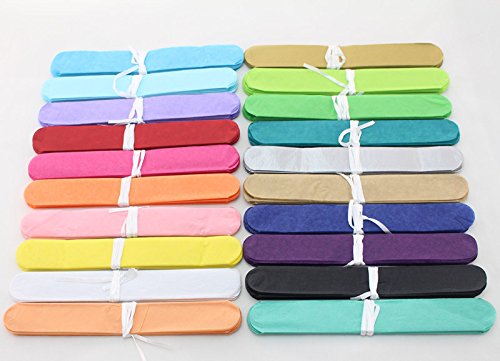 Ipalmay 10er Farben Seidenpapier Pom Poms Blumen Ball für Jäten Geburtstag Party Dekorationen, Braun, 10 Inch( 25cm ) - 2