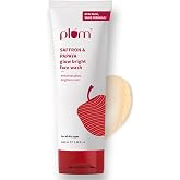Plum Saffron & Papaya Glow & Brightening Face Wash with Vitamin B5 | Boosts Glow & Brightens Skin | Non-Drying | All Skin Typ