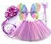Produktbild Tante Tina - Schmetterling Kostüm für Mädchen - 4-teiliges Set - Feenflügel / Schmetterlingsflügel Verkleiden - Mehrfarbig