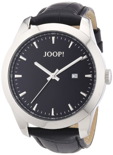 Joop Herren-Armbanduhr XL Essential Analog Quarz Leder JP100801F05 Joop Herren-Armbanduhr XL Essential Analog Quarz Leder JP100801F05