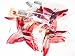 Produktbild 10 Paar HQ Prop DP 5 x 4,5 x 3 V1S Tri 3 Klinge Propeller Requisiten für FPV Racing rot