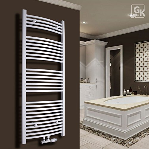 Heizkörper Badheizkörper Handtuchheizkörper Handtuchwärmer gebogen 1800x600mm TOP