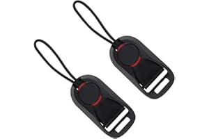 DXiongW 2 Pezzi Cinghia per Fotocamera a Sgancio Rapido Adattatore Cinghia per Fotocamera Connettori a Sgancio Rapido con Base per Fotocamere SDLR/Mirrorless Cinghia Universale