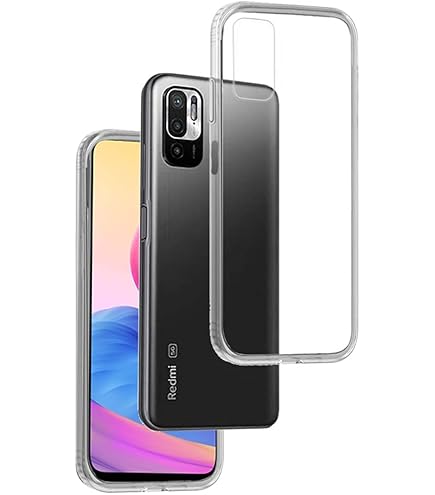 Cover 2in1 Dual Layer Per Xiaomi Redmi Note 10 5G / Poco M3 Pro 5G – Antiurto Con Fronte In TPU E Retro Rigido - 3