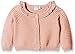 NAME IT Baby Girls Button Front Long Sleeve Cardigan -  Pink - 6-9 Months