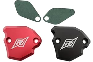 R RADICAL RACING Copertura per pompa dell'olio Radical (nero) adatta per HM-Moto Cre/Baja Enduro 50