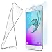 Produktbild OneFlow Schutzhülle + Panzerfolie für Samsung Galaxy A5 (2016) Hülle Silikon Case aus 0,7mm dünnem TPU | Zubehör zum Handy Schutz | Handyhülle Durchsichtig | Schutzfolie Glas Folie Transparent (bewusst kleiner als das Display, da dieses gewölbt ist)