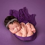 Butterme Neugeborene Baby-Fotografie Props Lange Ripple Wrap...