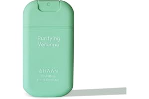 HAAN Gel Hidroalcohólico con Desinfectante de Manos de Aloe Vera - Mata el 99,9% de las Bacterias Dañinas, Hidrata Instantáneamente - Aroma Purifying Verbena 30ml