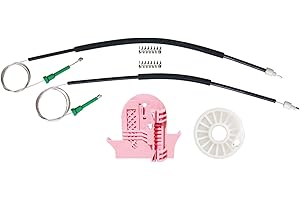 Bossmobil compatible con MONDEO IV (BA7), Trasero derecho, kit de reparación de elevalunas eléctricos