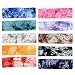 eBoot Tie Dye Headbands Cotton Stretch Headbands Elastic Yoga Hairband for Teens Girls Women Adults, Assorted Colors, 10 Pieces