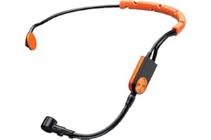 Shure Sm31Fh Microphone Serre - Tête de Fitness sans Fil à Condensateur, Connecteur Ta4F (Tqg) pour Systèmes sans Fil Shure