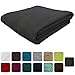 Produktbild Lanudo® Luxus Handtuch 600g/m² Pure Line 50x100 cm mit Bordüre.100% feinste Frottier Baumwolle in höchster Qualität, Farbe: Dunkelgrau/Anthrazit