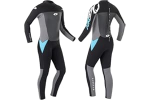 Osprey Women's Full Length 5 mm Winter Wetsuit, Adult Neoprene Surfing Diving Wetsuit