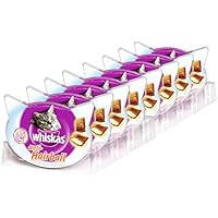 Whiskas Anti-Hairball Premios para Gatos Contra las Bolas de Pelos - Paquete de 8 x 60 gr - Total: 480 gr