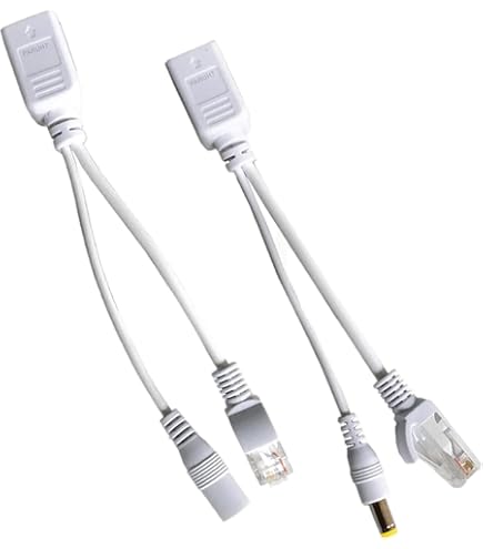 24V Passive Gigabit PoE Injector Adapter For UK | Ubuy