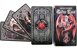 UNBEKANNT Tarjetas de tarot góticas de Anne Stokes Lo Scarabeo