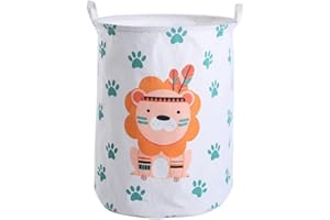 NINIMIO Cesto Grande Portagiocattoli Grande Contenitore Pieghevole Tessuto Impermeabile Con Manici Per Bambini Porta Giochi Biancheria Immagazzinaggio Stoccaggio Organizzatore Design Portagiochi