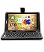 IKALL N4 (1GB+16GB) 7 Inch Android 6.0 (4G Volte+Wi-Fi) Calling Tablet With Keyboard,Black RS.4799.00