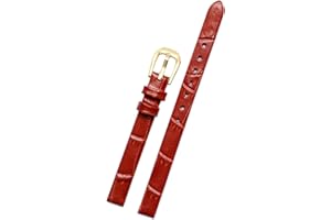 SAXTZDS Bracelet de montre en cuir femmes bracelet de montre montres-bracelets Mini bande 6mm 8mm 10mm 12mm 14mm bracelet de montre de petite taille