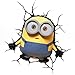Price comparison product image Minion Bob 3D Deco Wall Light